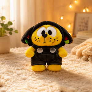ตุ๊กตาคัพเฮด มักแมน ของเล่นตุ๊กตาผ้าเนื้อนุ่มพิเศษ ตุ๊กตาปักลาย บรรเทาความเครียด ของขวัญสำหรับเด็ก - Product Image 3