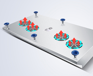 7000 Watt thương mại thép không gỉ cảm ứng nồi với không thấm nước lẩu chiên chức năng ngoài trời Bếp gas cung cấp điện - Product Image 4