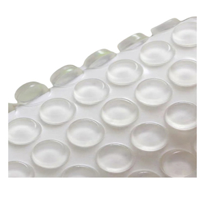 Nhà Sản Xuất Tùy Chỉnh Nhựa Sticker Chống Bụi Rõ Ràng Colour Dính Miếng Đệm Silicone Bumper Cho Bảo Vệ Cửa Tủ Cửa Sổ - Product Image 5