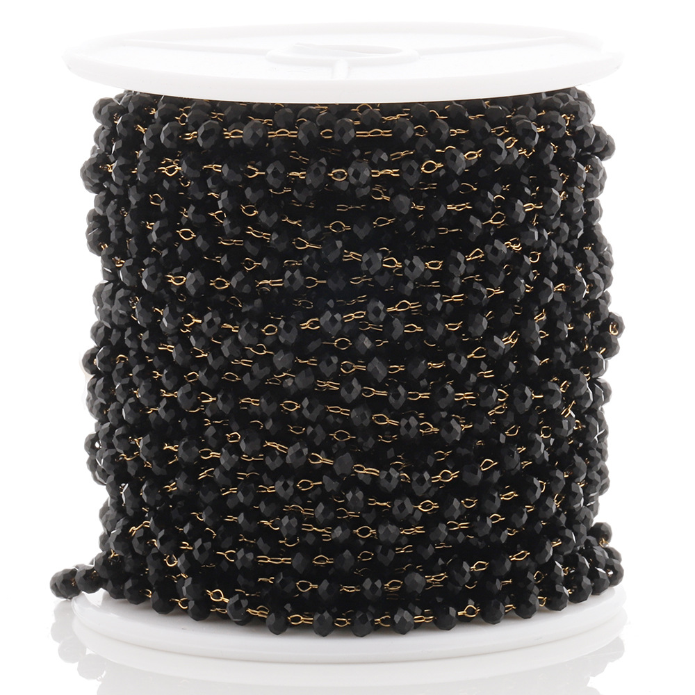 Perles de 3 mm couleur acier