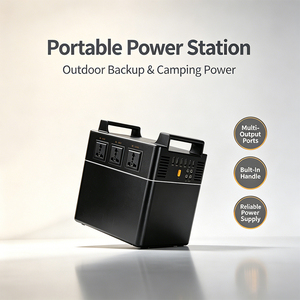 Générateur solaire portable 600W 1200W pour la maison et le camping, station d'alimentation de secours avec batterie LiFePO4 et charge solaire - Product Image 6
