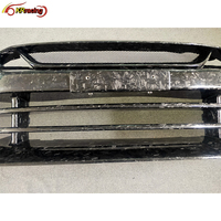 Harga grosir Bumper depan mobil serat karbon tempa setengah gaya rahasia Top untuk Nissan GTR R35 2008-2019