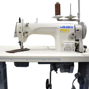 Jukis DU-1181N 1 с одной иглой, сверху и снизу-корма, шагающая прижимная лапка швейная машина с двойной большой емкости крюк