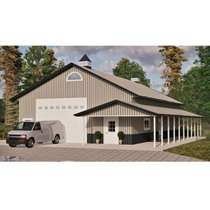 Structure de construction en acier préfabriquée prête à l'emploi pour maison préfabriquée RSTB885 - Product Image 6