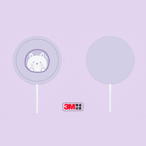 For Iphone MagSafe Sticker Circle <b>EVA</b> Cartoon Decoration Protective Film - Product Image 3