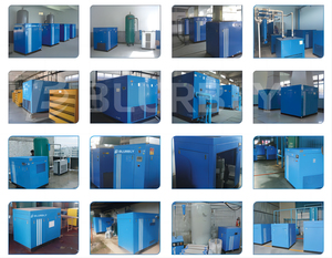 Usine pas cher 37 KW <span class=keywords><strong>Atlas</strong></span> Copco Airend tête 50hp Personnaliser industriel à haut rendement compresseur d'air à vis sans huile à un étage - Product Image 3