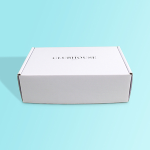 صندوق بريد بشعار مخصص ، صناديق ورقية مطبوعة لتعبئة الملابس والهدايا - Product Image 6