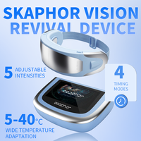 Dispositif de thérapie oculaire Skaphor Vision Revival | Fréquence de lumière réglable de 0 à 100Hz pour les yeux secs et le soulagement de la fatigue oculaire