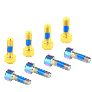 Tornillo Autorroscante Anodizado al por Mayor de China, Tornillo de Cabeza de Botón Colorido M3 M4 M6, Tornillo de Titanio Torx GR2 GR5 - Product Image 2