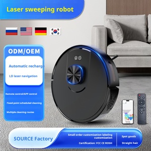 V2L-SH, ระบบนำทาง LDS แอปพลิเคชันสมาร์ทโฟนสำหรับทำความสะอาดอัตโนมัติ เครื่องดูดฝุ่นหุ่นยนต์แบบเปียกและแห้งสำหรับใช้ในโรงแรม - Product Image 4