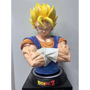 Modèle en <span class=keywords><strong>argile</strong></span> fait à la main modèle d'impression 3D sept Dragon Ball Goku Anime résine Goku <span class=keywords><strong>buste</strong></span> Statue Dragon Ball Dragon Ball Figure Vintage - Product Image 1