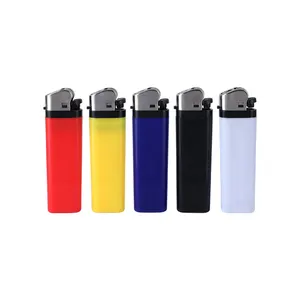 New Cheapest gas Cigarette lighter Wholesale Stable Quality Variety Of Colors flame fire Available Disposable Flint Lighters