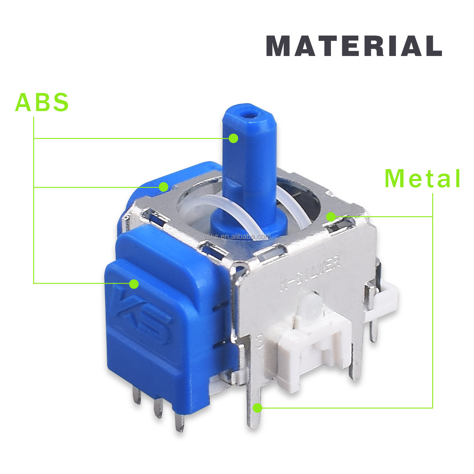 Upgrade <strong>TMR</strong> Electromagnetic Magnetic <strong>Controller</strong> Rocker Hall Joystick 3D Analog for PS4 PS5 Xbox Switch Pro Elite