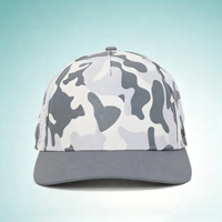 Gorra Deportiva de 5 Paneles con Perforaciones Láser, Camuflaje, Secado Rápido, para Ciclismo