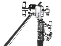 Support en C robuste pour photographie, modèle en acier inoxydable, avec bras de flèche et tête de poignée pour Studio, réflecteur de boîte à lumière souple
