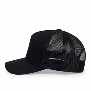 Casquette de baseball unisexe tendance à 7 panneaux avec visière incurvée et logo personnalisé, en maille, pour l'été et les activités de plein air – Vente en gros usine - Product Image 3