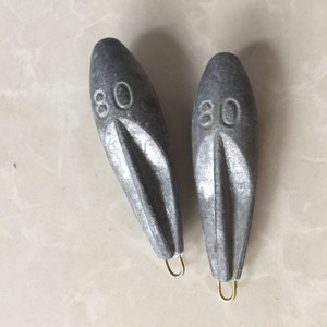 Long Throw Tail Lead 10G-200G Pesée de pêche <span class=keywords><strong>Drop</strong></span> <span class=keywords><strong>Shot</strong></span> Poids pour matériel de pêche en rivière - Product Image 6