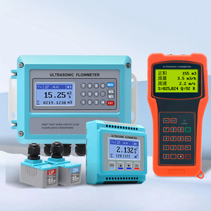 Không xâm lấn thông minh siêu âm lưu lượng kế IP68 không thấm nước điện 4-20mA RS485 tín hiệu đầu ra đường ống đo lường chất lỏng - Product Image 4