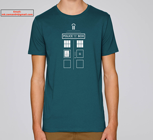 บุรุษสีเทาสีที่กำหนดเองทำพิมพ์เสื้อยืดผู้ผลิตจากบังคลาเทศ - Product Image 2