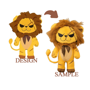 OEM tùy chỉnh plushies hội thảo cung cấp nhãn may hình dạng thiết kế và phù hợp vải tìm nguồn cung ứng - Product Image 5