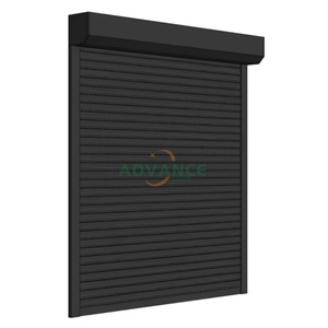 Trước Điện Nhôm Bão Cửa Sổ Con Lăn Cửa Chớp Gió Chịu Mài Mòn Tự Động Con Lăn Cho Kho - Product Image 6