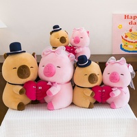 Jouets en peluche mignons pour la Saint-Valentin Jouets en peluche Offre Spéciale Capybara
