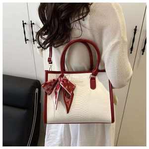 Bolso retro de color sólido, bolso de hombro cruzado informal de gran capacidad para mujer - Product Image 4