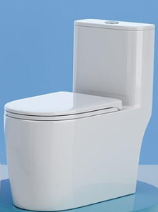 สุขภัณฑ์เซรามิกแบบกดสองปุ่ม ป้องกันกลิ่น สำหรับห้องน้ำในบ้าน - Product Image 3