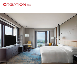 Ensemble de meubles de chambre d'hôtel de luxe sur mesure pour chambre et suite 5 étoiles, design moderne - Product Image 4