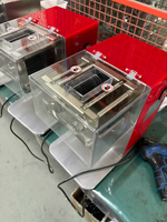 Nouvelle machine automatique de découpe de viande pour restaurant et boucherie, en acier inoxydable, lames amovibles, pour trancher et déchiqueter la viande fraîche