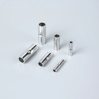 Bornes à sertir doubles d'approvisionnement d'usine pour tubes en cuivre non isolés BN1.25 ~ BN200 connecteurs bout à bout nus avec cosse de câble