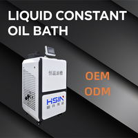 HSIN9001 Baño Termostático Automático de Alta Temperatura con Circulación de Líquido y Control de Temperatura Constante para Aceite, Termopar RTD USB OEM/ODM LCD