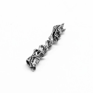 yunnique Stainless Steel Chain <b>Spacer</b> Bead Irregular Shape For Bracelet Making Glossy Retro Color GZY-PJ0105 - Product Image 5