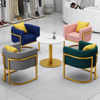 Fauteuil de salon haut de gamme en velours artistique, idéal pour la détente, chaise de canapé pour salon