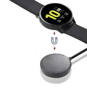 Cargador de reloj inalámbrico USB/Cable de carga tipo C para Samsung Galaxy Watch6/6 Classic/5/5pro/4 Classic/4/3 Active1/2 Smartwatch