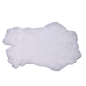 ארנבת בד ריוור בעלי חיים פרווה עור ארנב רך שזוף - Product Image 1