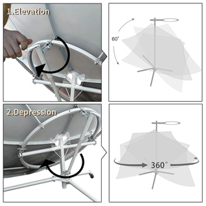 Cuisinière <span class=keywords><strong>solaire</strong></span> <span class=keywords><strong>parabolique</strong></span> ES 2000W |   <span class=keywords><strong>Four</strong></span> <span class=keywords><strong>solaire</strong></span> extérieur haute température pour la cuisson, la friture, la pâtisserie et les ragoûts W745 - Product Image 3