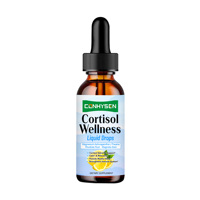 Gouttes liquides OEM ODM pour le bien-être du cortisol avec Ashwagandha et fleur de la passion : soutien détoxifiant, apaisant, relaxant et pour le système immunitaire