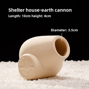 Jarrón de cría para paisajismo de acuarios, adorno de cerámica gruesa para peces y camarones, refugio inusual para <span class=keywords><strong>la</strong></span> puesta de huevos - Product Image 6