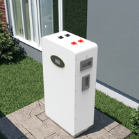 Batterie de stockage d'énergie domestique LiFePO4 empilable 5KWh 10KWh 15KWh, système solaire mural basse tension