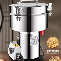 Moulin à Grains Commercial, Broyeur à Poudre d'Épices, Moulin à Café en Acier Inoxydable, Broyeur Électrique Professionnel d'Épices