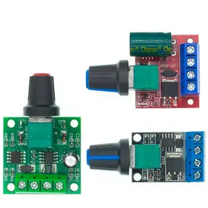 DC 1.8V-35V 2A 3A 5A 10A 30W 80W 90W PWM Motor Speed Controller Low Voltage Motor Speed Controller PWM Adjustable Drive Module