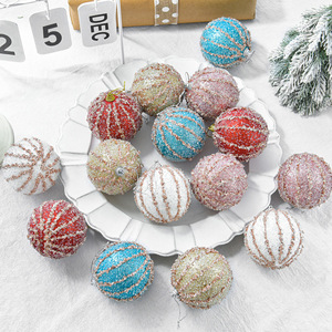 Bolas de Navidad ของแขวนประดับต้นคริสต์มาสลูกบอลใหญ่2024คริสต์มาส navidena - Product Image 1