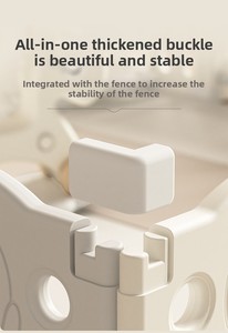 Corralito Plegable para Bebés con Puerta de Seguridad y Tapete, Área de Juegos Interior para Bebés, Niños Pequeños y Niños en Casa - Product Image 5