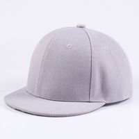 Gorra de Béisbol Rígida Unisex, Transpirable e Impermeable, de 6 Paneles, con Visera Plana Ultra Corta, Estilo Ecuestre Británico, con Cierre a Presión