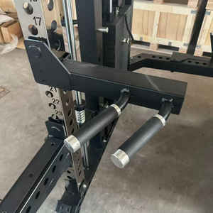 <span class=keywords><strong>Combo</strong></span> Smith Machine e Power Rack per Palestra Domestica - Rack Fitness Multifunzione per Allenamento Braccia e Petto - Product Image 5
