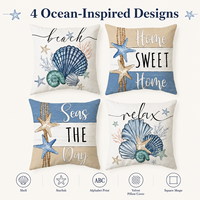 Housse de coussin décorative pour canapé et chambre à coucher, en velours