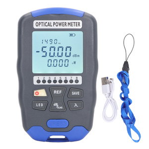 Medidor <span class=keywords><strong>de</strong></span> Potencia <span class=keywords><strong>de</strong></span> Fibra Óptica <span class=keywords><strong>de</strong></span> 30 km, Fuente <span class=keywords><strong>de</strong></span> Luz Roja, Prueba <span class=keywords><strong>de</strong></span> <span class=keywords><strong>Red</strong></span> <span class=keywords><strong>RJ45</strong></span>, Probador <span class=keywords><strong>de</strong></span> Cable <span class=keywords><strong>de</strong></span> Fibra Óptica 3 en 1 con Luz LED, -70 a +10dB - Product Image 1