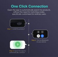 Car OBD2 Scanner Auto Code Reader Diagnostic Check Engine Light Scan Tool BT5.0 Adapter OBDII Tools for IOS Android OBD Reader