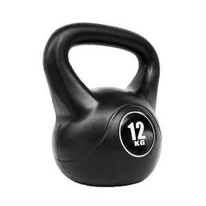 Attrezzatura da palestra Kettlebell in plastica con peso libero di alta qualità